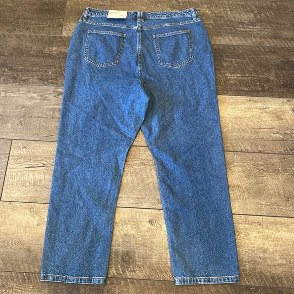 NWT On 34th Created for Macy's Two Toned Straight Leg Denim Jeans Size 16W - Picture 11 of 12